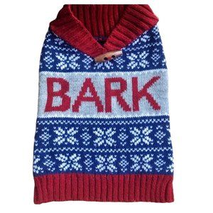 Vibrant Life Bark Dog Sweater Size Large